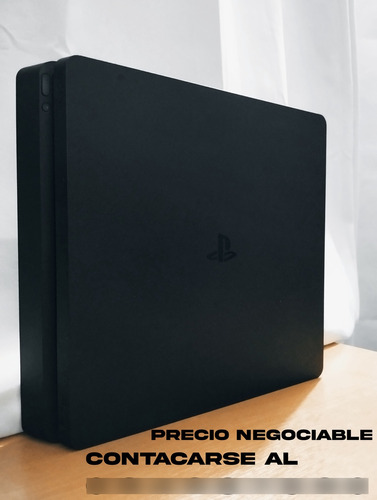 Sony Playstation 4 Slim 1 Tb + 2 Mandos + 5 Juegos + Hdmi.