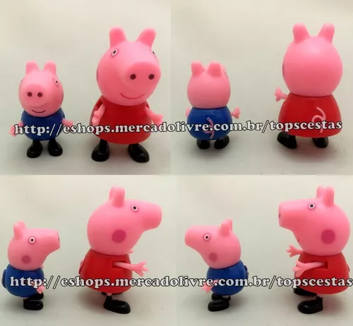 Casinha Casa Peppa Pig Completa Acessórios E Jardim - Dtc