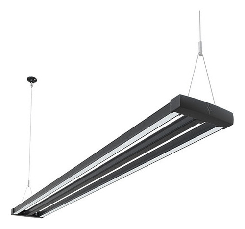 Lámpara De Techo Para Suspender Led 60w 3000k Negro Magg