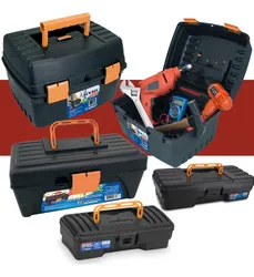 Comprar Kit 4 Caixas De Ferramentas Maleta Reforçada Tática Com Alça no Mercado Livre