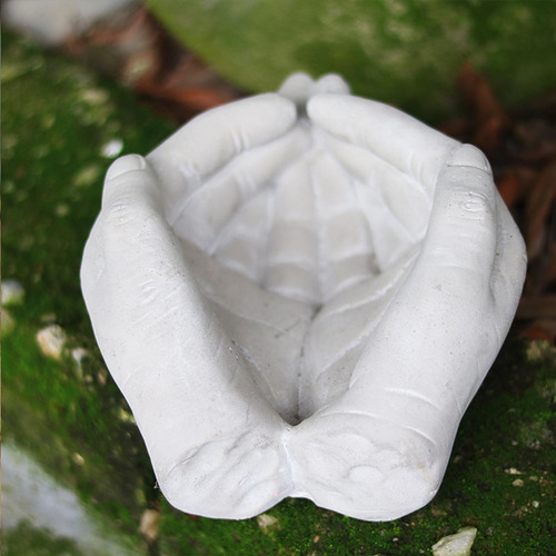 Moderna Maceta De Cemento Para Bonsái De 20cmx17cmx9cm