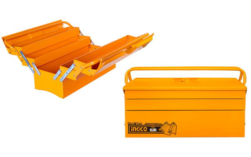 Caja De Herramientas En Metal Ingco Htb02 495x200x290mm