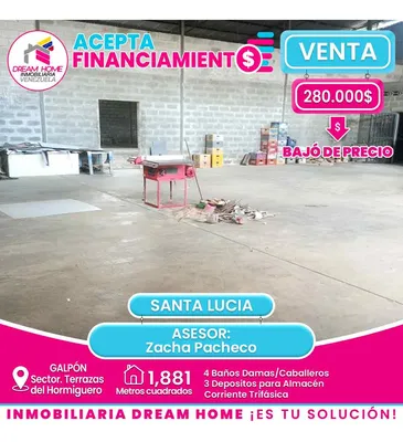 Galpón en venta