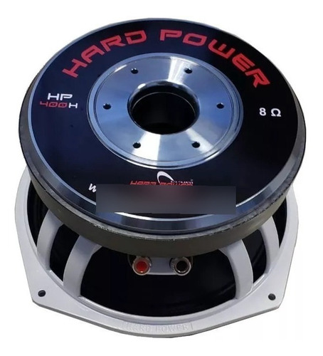 Imagem 4 de 4 de Woofer Hard Power Hp 400h Mid Bass 400rms 10 Polegadas 8ohm