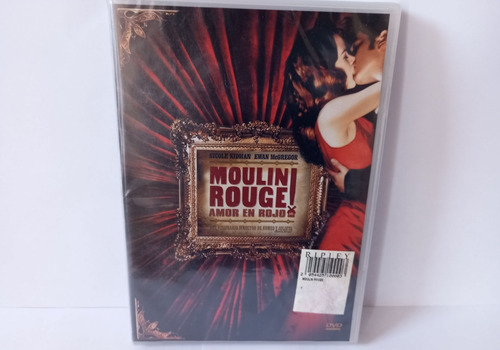 Moulin Rouge Película Dvd Original Audio Latino Nueva Sellad