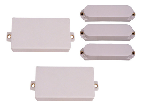 2x Tapas Pastillas Cerradas Humbucker Pickup + 3x Tapas