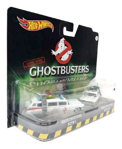 Hot Wheels Ghostbusters Ecto-1 E Ecto-1a Dvg08 Caça Fantasma