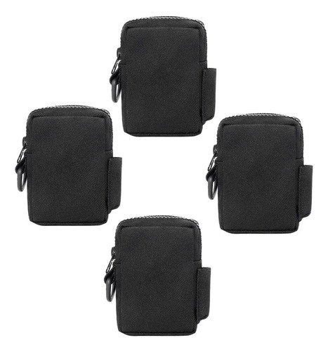 4pcs Ejercicio Al Portátil Pequeño Belt Pouch Utility Bag