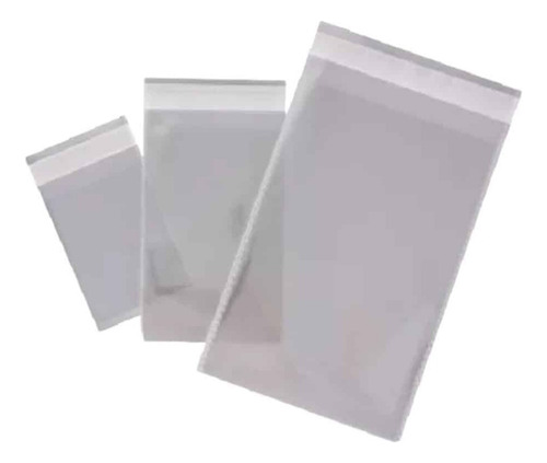Bolsas Polipropileno C/ Adhesivo 5x5 Transparente X100 Transparente Bolsa Polipropileno 5x5
