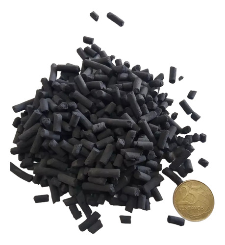 Carvão Ativado Granulado Embalagem Com 1kg 