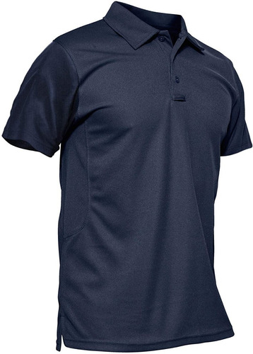 Polo Para Hombre Camisa Táctica De Rendimiento De Secado Ráp