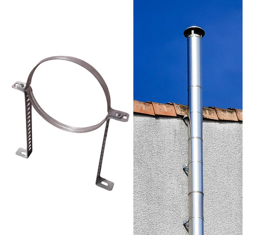 Soporte Para Tubo De Chimenea, Accesorio Para Diámetro 6cm