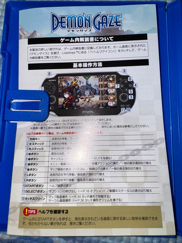 Demon Gaze Psvita Playstation Juego Japonés (Usado)