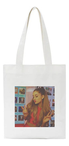 Bolsos De Lona Pintados A Mano De Ariana Grande, Bandolera C