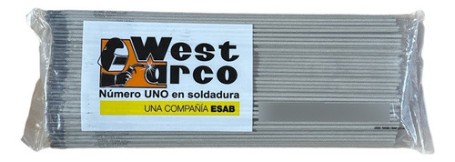 Electrodo 6013 1/8 Paquete (1 Kilo) Marca West Arco
