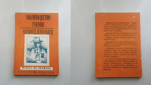 Libro Nada Menos Que Todo Un Hombre - Miguel De Unamuno (Usado)