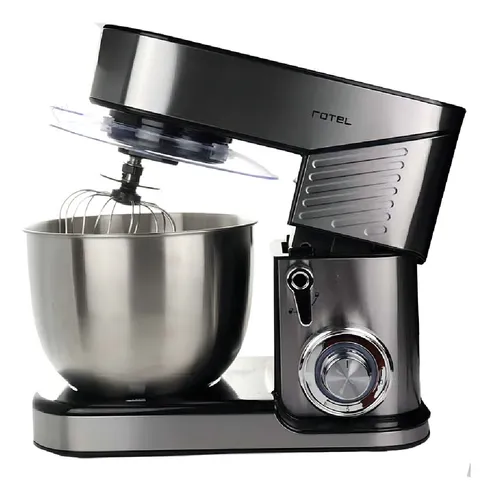 Batidora Planetaria Inoxidable 5 Litros 1300w Rotel Color Gris Frecuencia 50hz