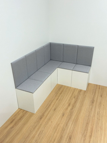 Canto Alemão - Kit Com 7 Bases Com Encosto
