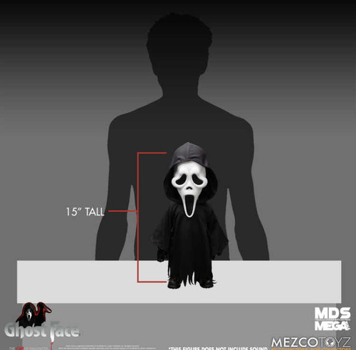Ghost Face Scream Mezco Toys Mega Escala Sellado Original
