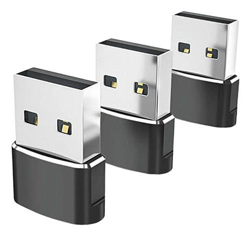 6 Convertidor Rápido De Enchufe Adaptador Tipo.1 A Usb