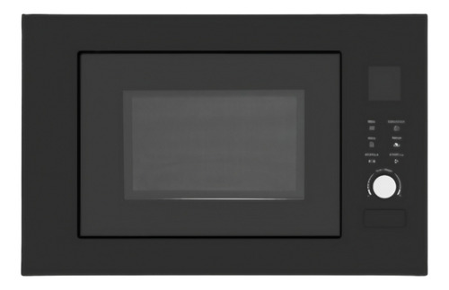 Parrilla De Gas 4 Quemadores Maxims Hbh4gs De Cristal Templado Incluye Campana De Cocina Maxims Hf6101aba Color Negro Y Horno De Microondas Empotrable.