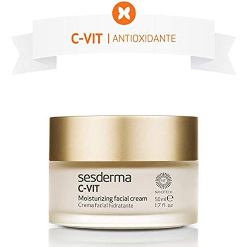 Sesderma C-vit Crema Facial Hidratante, 1.7 Fl Oz