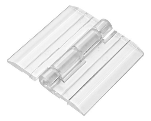 Bisagra De Acrilico Transparente, Plastico  4,5 Cm