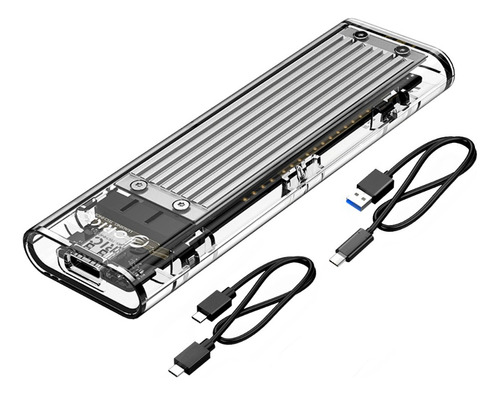 Case Orico Usb C 3.1 Gen2 Ssd M.2 Nvme M2 Pcie 10gbps Cor Cinza