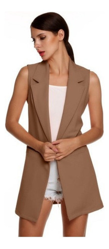 Chaleco Tipo Blazer Casual Y Formal Para Mujer [u]