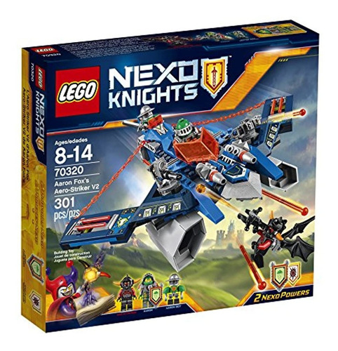 Lego Nexo Knights 70320 Aaron Fox.s Aero-striker V2 Building