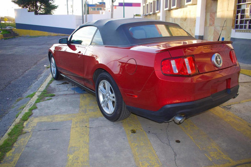 Imagen 4 de 15 de Ford Mustang 2012 Convertible Tela Sport Beige 6 Cil
