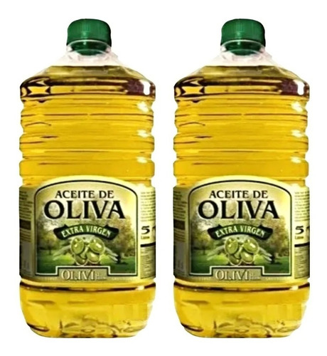 Aceite De Oliva Extra Virgen Comestible Olivi Hnos 5lt X 2