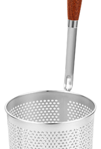 Cesta De Fritura Com Alça Anti-escaldadura De Aço Inoxidável