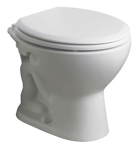 Imagen 4 de 10 de Inodoro Corto Andina Tapa + Bidet Sanitario Blanco Ferrum Mm