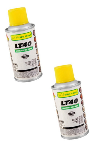 2 Lubricantes Multiusos Aflojatodo Lt 40 5.5 Oz Tipo Wd 40