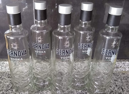 Botellas Vacías De Sernova. Precio X Lote De 5 Unidades Botella (Usado)