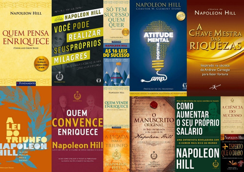 14 Livros De Napoleon Hill E Outros