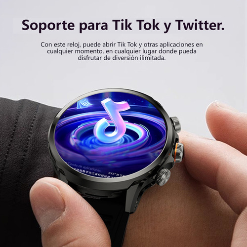 2025 Smartwatch Videollamada Nfc Reloj Inteligente Con Cámara Smart Watch Hombre Gps 8+128gb