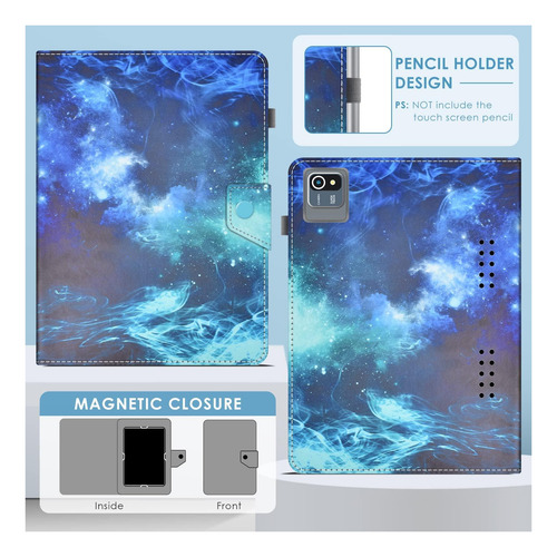 Detuosi Okaysea 10.1 Funda Para Tableta, Moderness 10.1 Para
