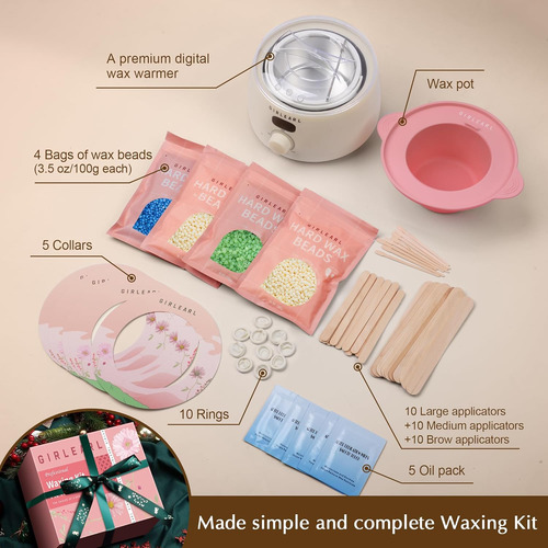Kit De Depilación Digital Prémium Para Mujeres Y Hombres, Ca