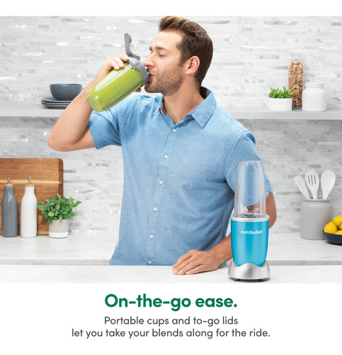 Licuadora Nutribullet Nb9-1301t Pro, 13 Unidades, 900 W, Col