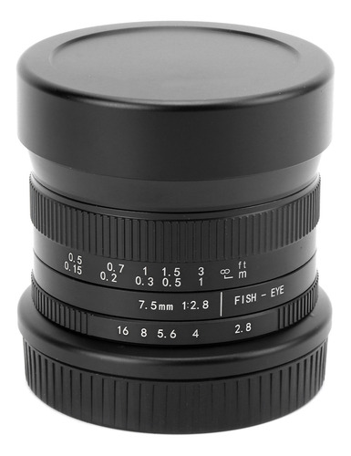 Lente Aps-c De 190°, 7,5 Mm, F2.8 Ii Fisheye 190° Apsc, Apta