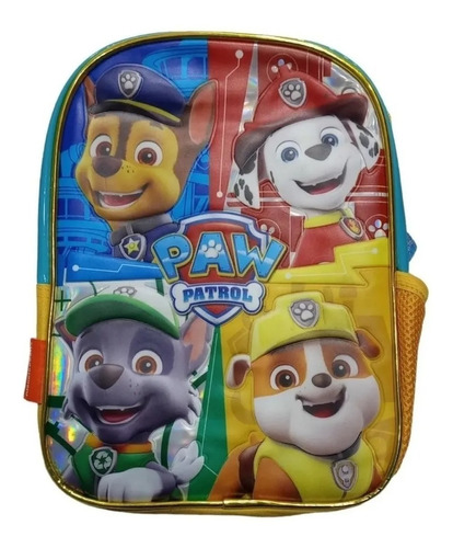 Mochila Espalda Paw Patrol 3d Patrulla Canina Original 