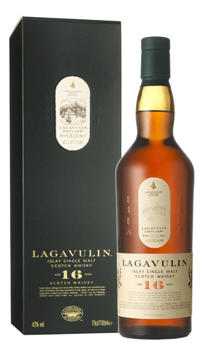 Whisky Escocés Lagavulin 16 Años Islay Single Malt Estuche