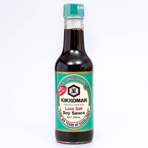 Molho De Soja Shoyu Kikkoman 250ml Baixo Teor De Sódio