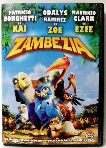 Zambezia Dvd Original Película Infantil