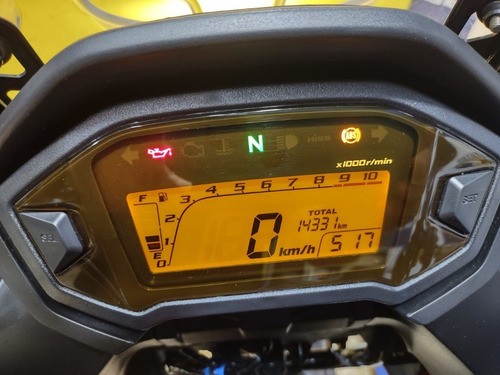 Imagem 2 de 10 de Honda Cb 500x 19/19 Laranja