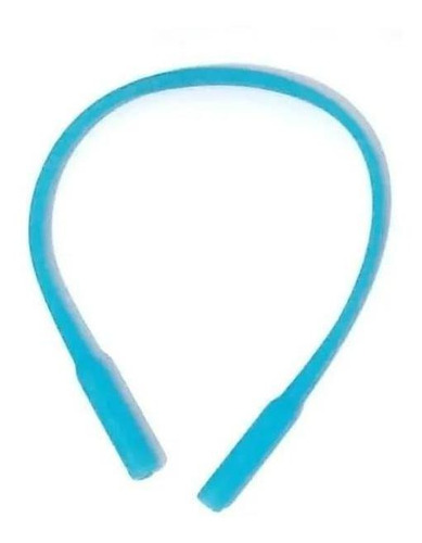 Cordão Cordinha De Silicone Para Óculos Infantil 18cm Azul