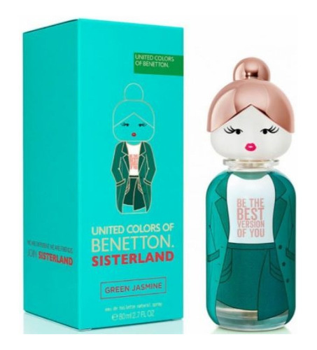 Perfume Benetton Sisterland Green Jasmine Edt 80ml Dama