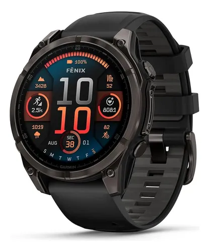 Garmin Fnix® 8 Gps 47 Mm, Amoled, Zafiro, Titanio, Multidepo